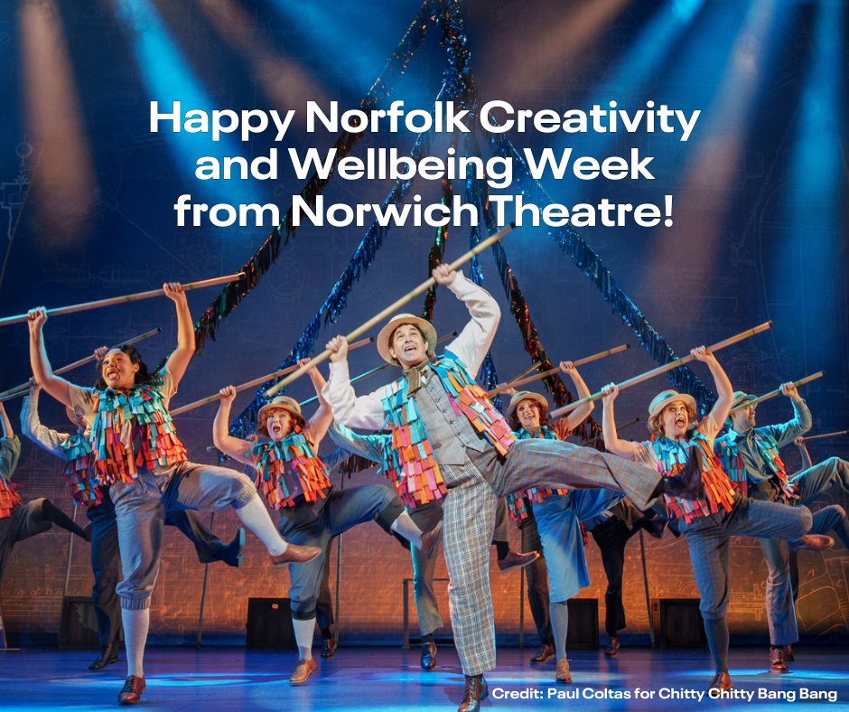 It's Norfolk #CreativityandWellbeingWeek! 😍 We are hosting a range of activities focussed on how theatre and creativity can improve our well-being. Take a look at our website to see what's on this week👇 pulse.ly/opoxv1yebk @NorfolkCreative