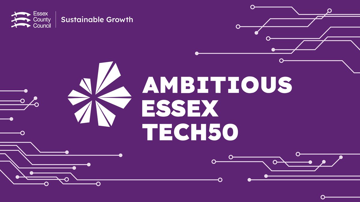Did you know? 🤔 The businesses on our Ambitious Essex Tech 50 list have a combined turnover of more than £650m! 💰 Discover the top tech businesses in Essex here: superfastessex.org/ambitious-esse… #EssexHomeOfInnovation