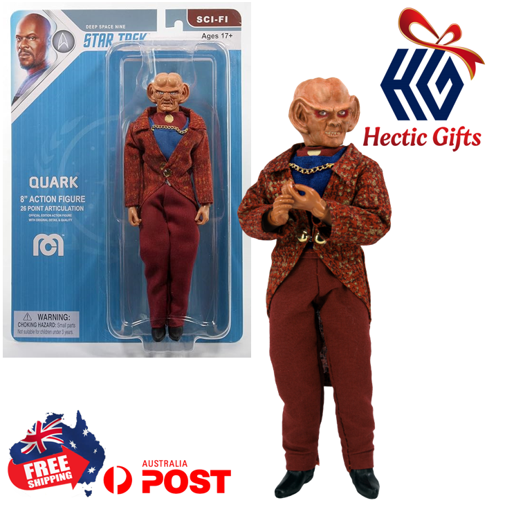 NEW - MEGO Star Trek Deep Space Nine: Quark 8' Action Figure

ow.ly/xsAF50RFxEn

#New #HecticGifts #Mego #StarTrek #DeepSpaceNine #Quark #LimitedEdition #ActionFigure #Collectible #FreeShipping #AustraliaWide #FastShipping