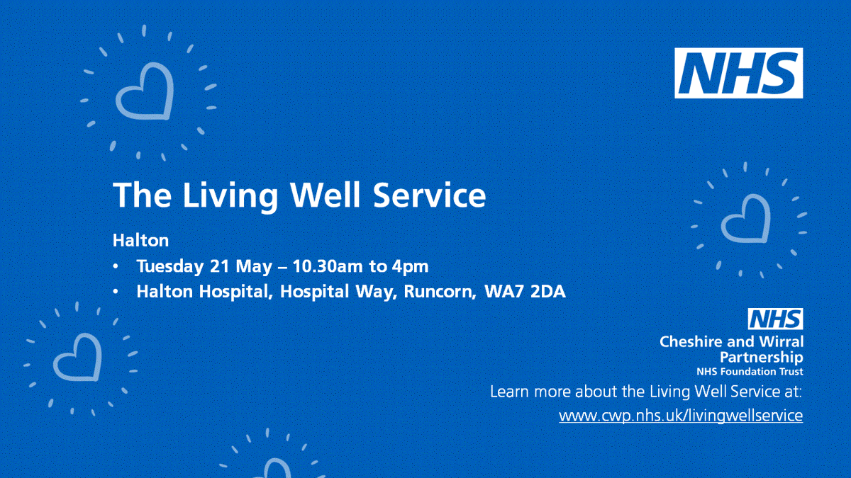 The Living Well Service is at Halton Hospital tomorrow, offering all routine UK immunisations including MMR. More dates/locations🔽 bit.ly/3Ywzf91 @NHSCandM
