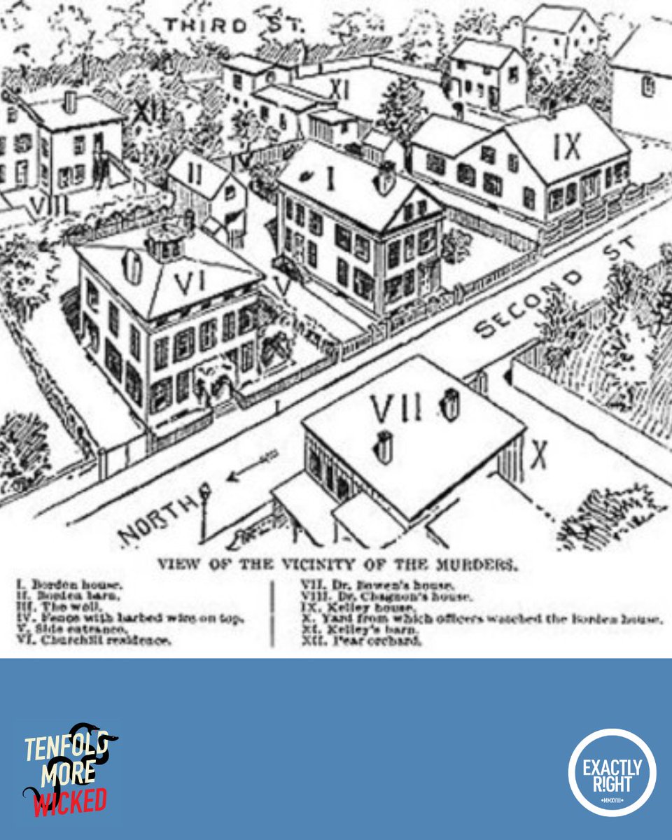 Wicked Words (@tenfoldmore) on Twitter photo On <a href="/tenfoldmore/">Wicked Words</a> on @exactlyright, there is a two-block section of Fall River, MA, where numerous tragedies occurred over a century. They were deaths that seemed so odd, that they were triggered by something other-worldly.
(Shelley Dziedzic - lizziebordenwarpsandwefts.com) On <a href="/tenfoldmore/">Wicked Words</a> on @exactlyright, there is a two-block section of Fall River, MA, where numerous tragedies occurred over a century. They were deaths that seemed so odd, that they were triggered by something other-worldly.
(Shelley Dziedzic - lizziebordenwarpsandwefts.com)