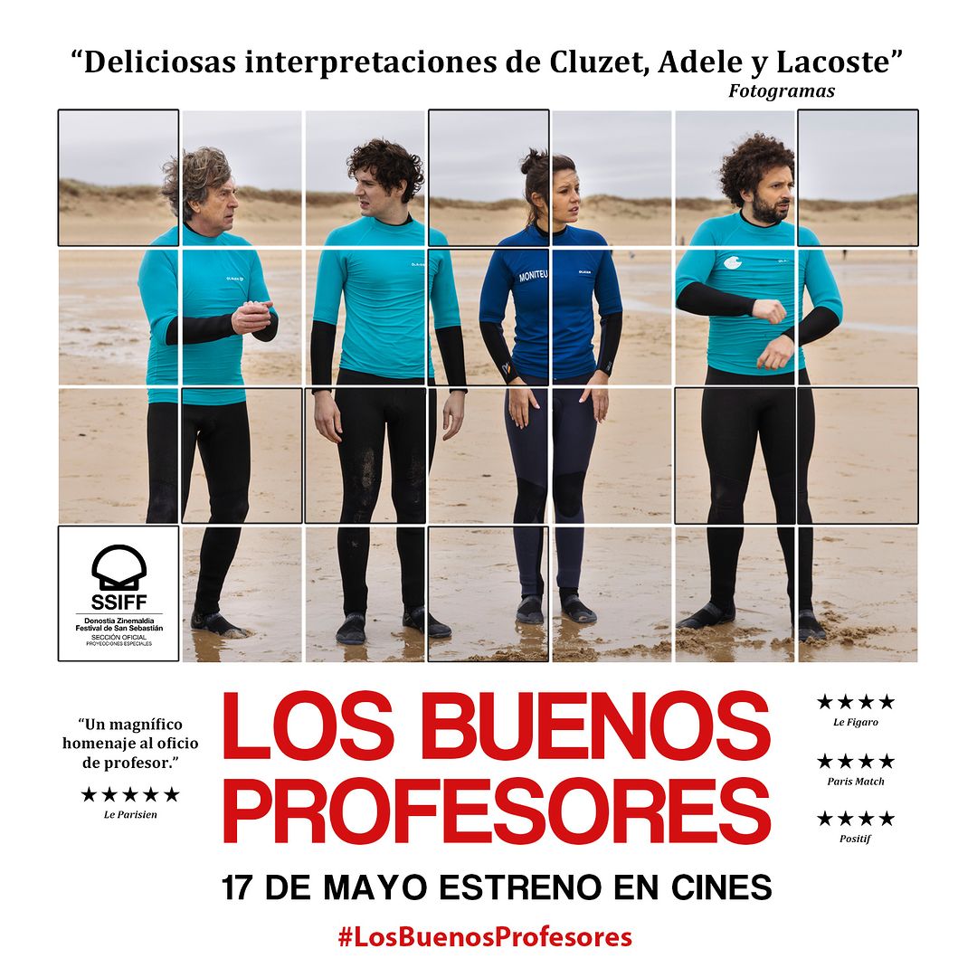 Seas profesor o alumno, sabrás de lo que habla #LosBuenosProfesores 👨🏻‍🏫.

No te pierdas hoy #DÍADELESPECTADOR a #VincentLacoste, #FrançoisCluzet y #AdèleExarchopoulos, ¡por solo 5,50 €!

Entradas 🎟️: ow.ly/qLO850RILnn