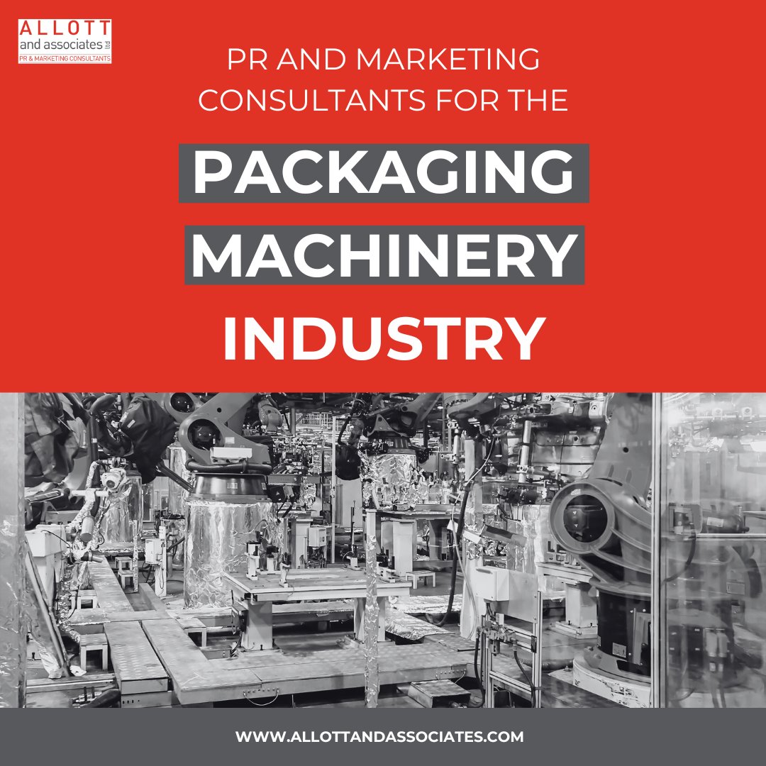 Are you a #Packaging business looking to promote your equipment?

PR is the perfect way for your business to increase #visibility!

Become an authority within the packaging machinery industry with a powerful #PR and marketing strategy.

Give us a call 📞