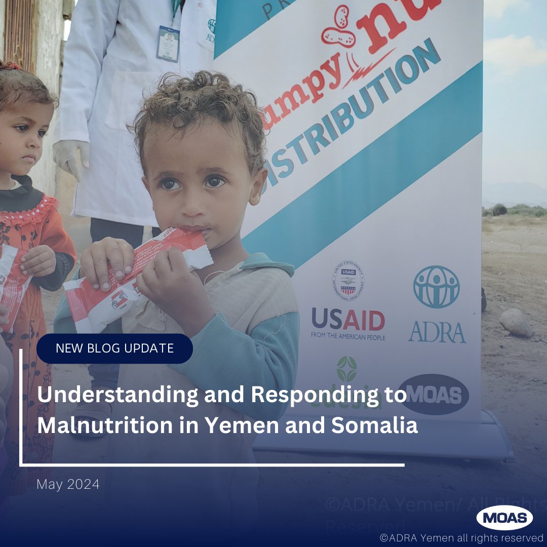 Millions in #Yemen and #Somalia are facing severe food insecurity and #malnutrition. Since 2019, #MOAS has been delivering life-saving nutritional #aid 🌍💪 Read our latest #blog to learn more about the #crises and how we’re making a difference. ow.ly/f8p950RMQoz