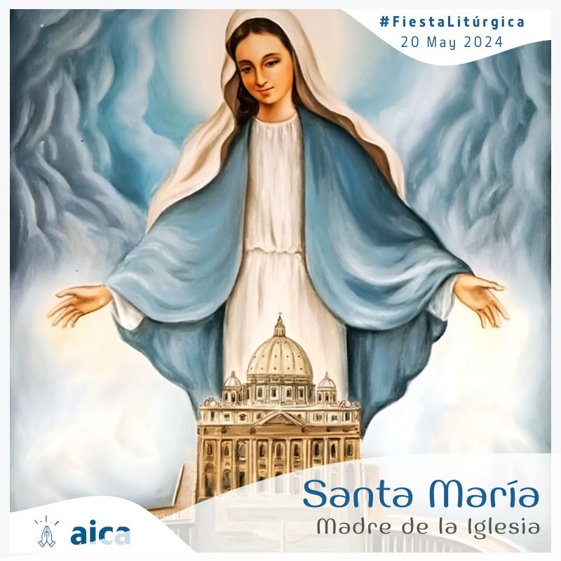 #Santoral Santa María, Madre de la Iglesia #RuegaPorNosotros #María #FelizDía #20deMayo » ow.ly/HLm350RMBKc