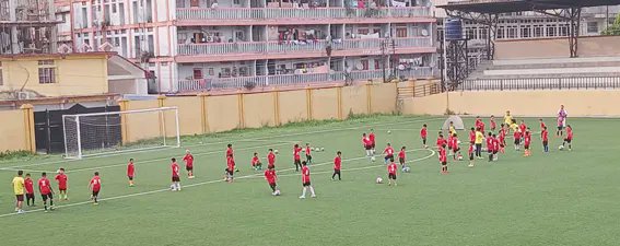 The Grassroots Development Committee of the Arunachal Pradesh Football Association (APFA) inaugurated its summer football coaching camp for boys and girls aged 7 to 13 at Rajiv Gandhi Stadium, Naharlagun.