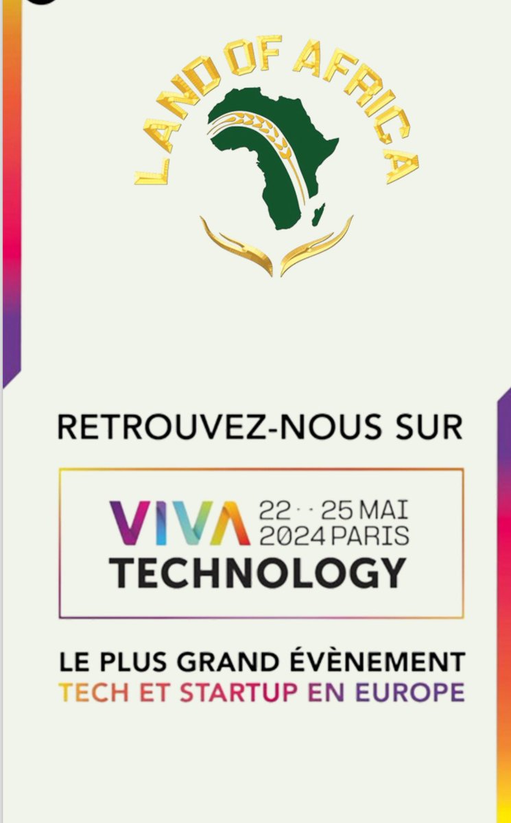 LOA sera au @VivaTech du 22 au 25 Mai à PARIS pour la promotion des produits du senegal. @VivaTech est le plus grand salon tech européen pour les startup.
Notre objectif  est la transformation des produits locaux au standard internationaux via le tech et le digital.