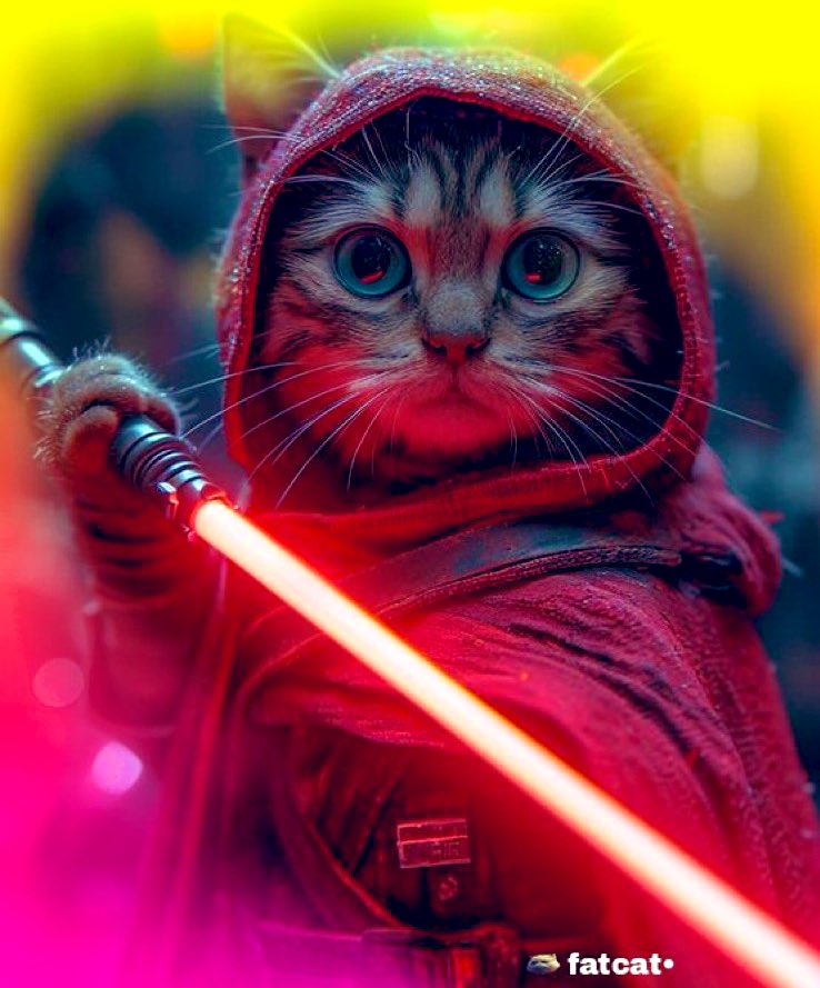 May the force be with meow 🐾