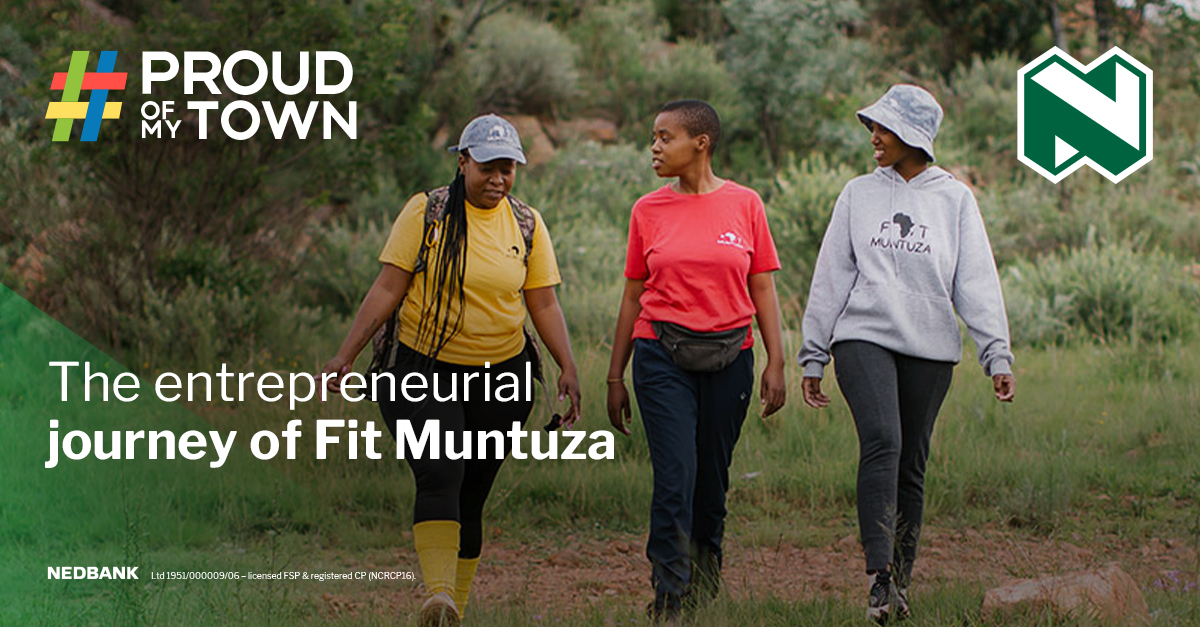Constance Kubheka, the founder of Fit Muntuza, participated in the Nedbank-funded Ranyaka Building Business programme, which transformed her business approach and revealed its growth to promote fitness in Mamelodi. Read more here: ow.ly/owsu50RMUyl #ProudOfMyTown