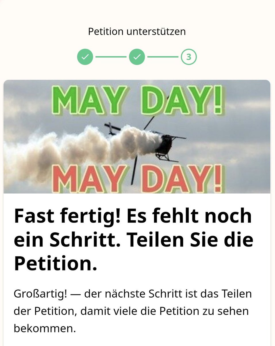Please sign this beautiful petition. Our lovely friend has started a petition asking for May 19th to be called 'May Day! May Day!' to celebrate #Raisi's explosion. „Name May 19th an International Holiday: May Day! May Day!” chng.it/dvLFZW8gXm via @ChangeGER