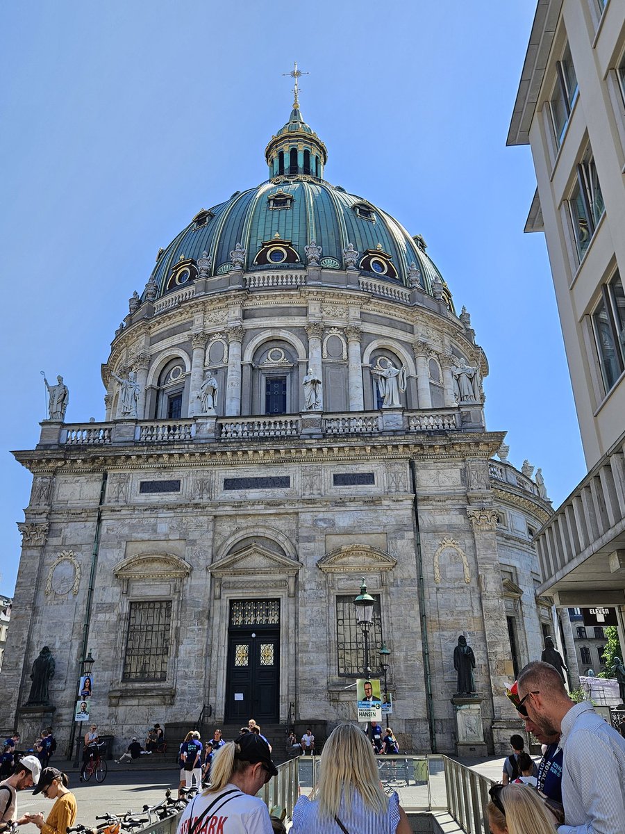 Greetings from Copenhagen.  St Frederick's church. #ESPID Ambassador #ESPID 2024