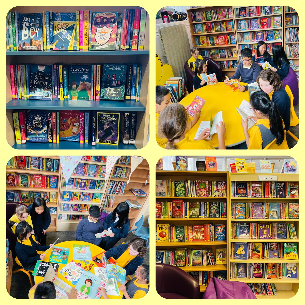 Thanks to @chase_uk and @Literacy_Trust for our 400 new library books! The valuable #ChaseRewardingFutures 'Reading for Enjoyment' teacher training sessions this term will help us to make the most of these wonderful books!📚 @literacyfor_ALL @EdISGlasgow