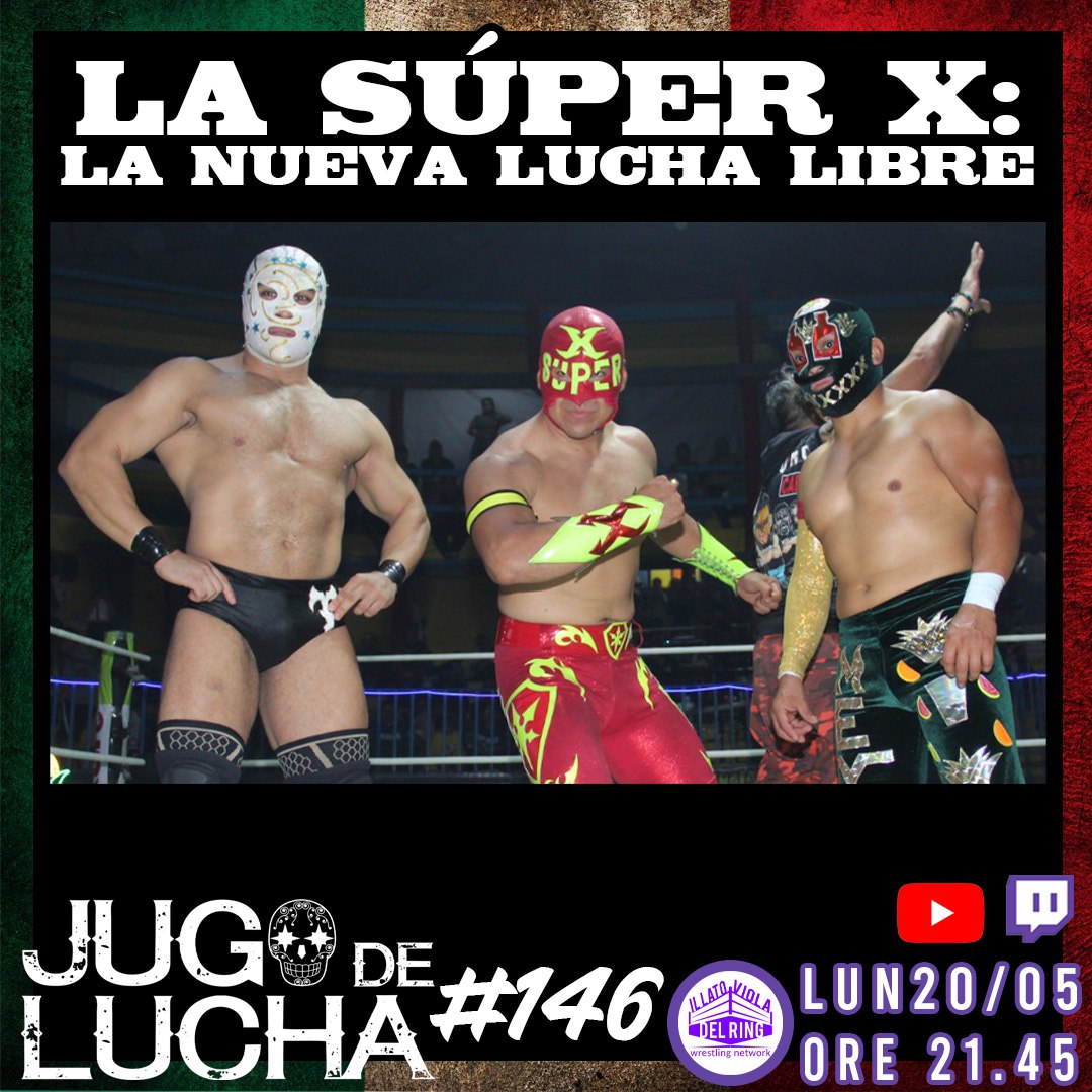 La Súper X ritorna e lo fa con lo show Luchamania 1. Non potevamo esimerci dal guardare il loro show molto publicizzato in México. Volti noti e meno noti per questo evento andato in onda sabato scorso. Seguiteci per sapere come è andata.

In diretta dalle 21 45 su YT e Twitch