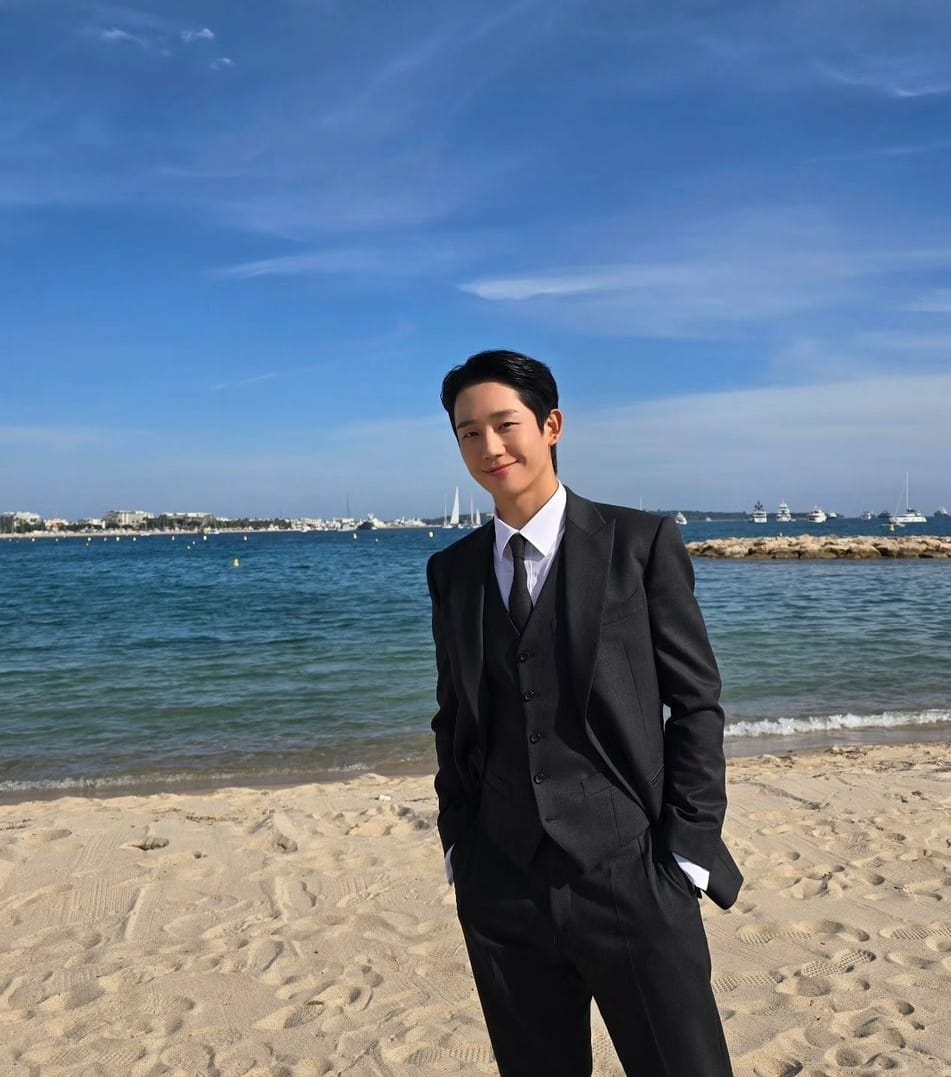 Driicafonseca's tweet photo. Já acordar e saber que hoje é o dia dele brilhar, não tem preço #junghaeinatcannes fighting 💪 https://t.co/EdJjHV6Gz0