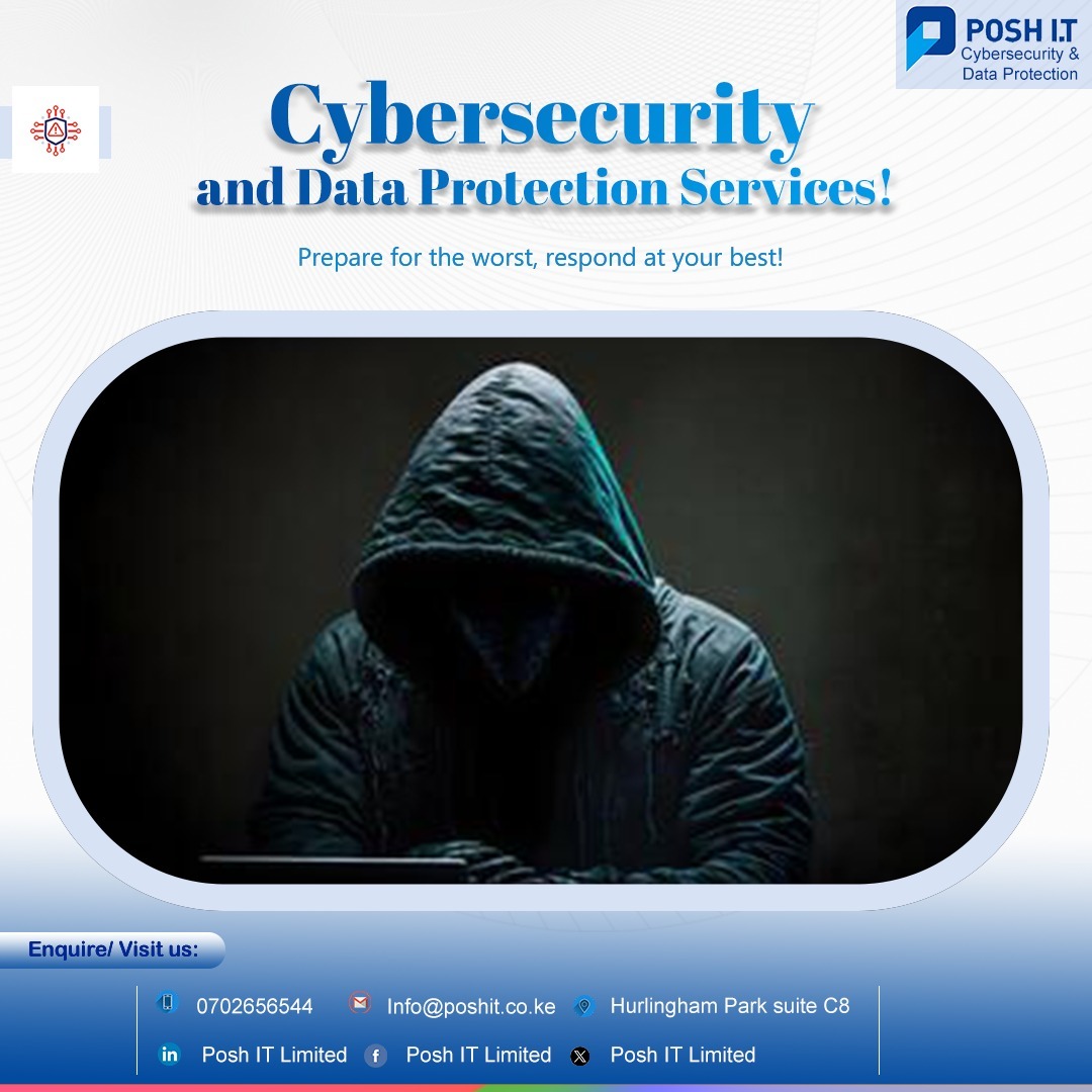poshitltd's tweet image. Worried about what outside network intrusion could mean for your business? Not anymore trouble!
Make the scammers and cyber criminals try harder to attack your systems with us!

Reach out: 0702656544
Email: info@poshit.co.ke

#cybersecurity  #DataProtectionSolutions #breach