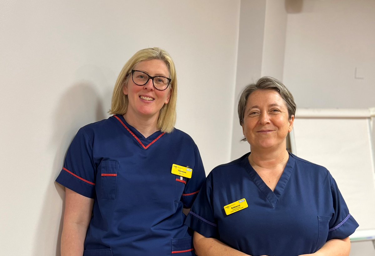 Meet critical care nurses Becky and Vanessa who’ll be swimming a mammoth two miles in memory of their colleague whilst raising funds for @SWBHCharity You can donate by going to swbh.nhs.uk/news/critical-… Good luck both!