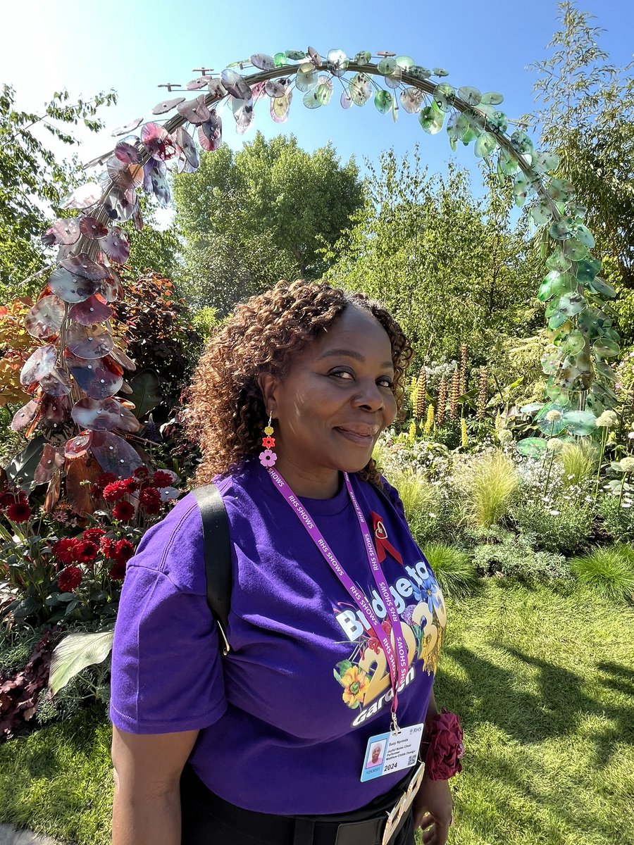 We’re at @The_RHS #ChelseaFlowerShow with our Bridge to 2030 garden. Thousands of visitors will learn about how much HIV has changed and the journey to ending new transmissions by 2030 through the garden, funded by @ProjGivingBack and designed by @mattiechilds.