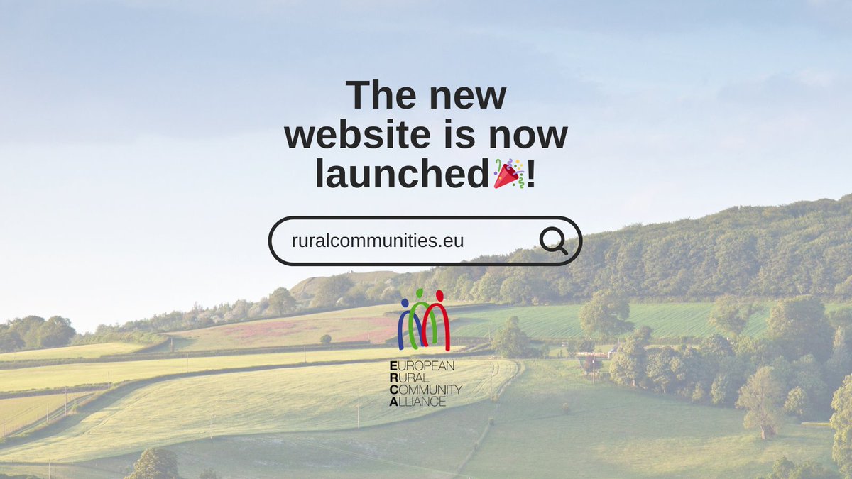 We’re very pleased to announce the launch of our new website: ruralcommunities.eu! 🌍✨ Explore our new online home for updates, resources, and opportunities to connect.

Best wishes
Tom Jones, ERCA President &amp; the Team

#ERCA #RuralCommunities #RuralEurope