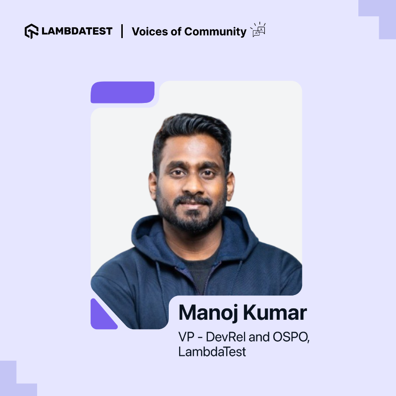 testmuai's tweet photo. Is your testing mindset ready for the AI revolution?🌐🤖

Join our upcoming #VoicsesOfCommunity webinar🔗https://t.co/gEAzugIFqi to decode this crucial question! Hear @2bittester, Quality Engineer, @jlpartnership, and @manoj9788, VP - DevRel &amp; OSPO, LambdaTest. 

#AI
