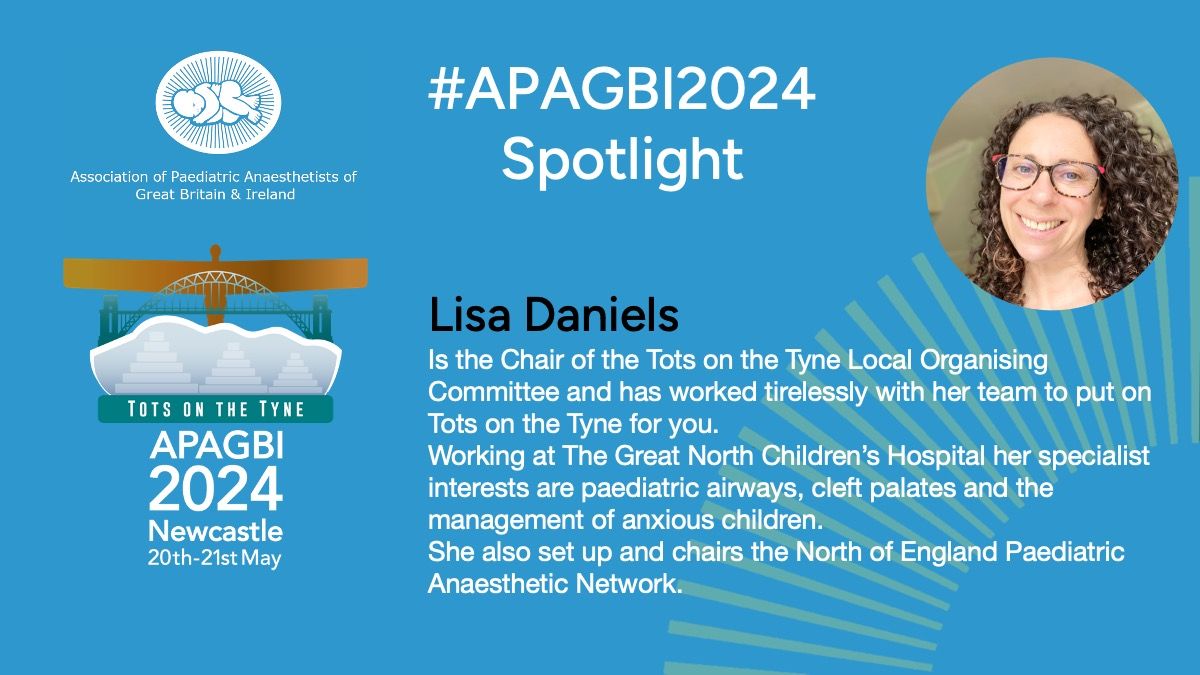 If you see this smiley face around #APAGBI2024 this morning Lisa Daniels @newcastle_NHS and her team are the glue that has delivered Tots on the Tyne for you. With the Glasshouse International Center for Music @glasshouseicm