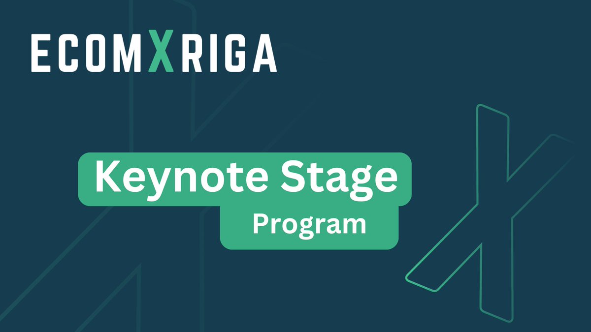 RigaComm's tweet photo. Want a glimpse into what awaits you at #ECOMRiga2024?📋
🌐Dive into the Keynote Stage program in the comments & see you on May 24th in Riga!
🎫Tickets: https://t.co/ibxyuHbV1Y
📌Full program: https://t.co/DB03hwnN0C
#ecom #er24 https://t.co/1LQ9lSeEHe