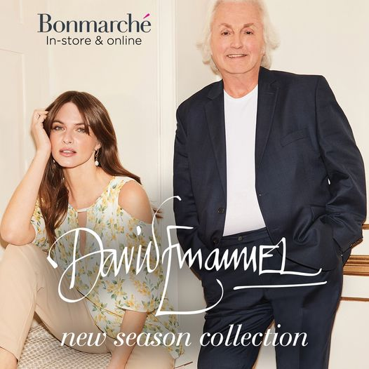 Another exclusive collection in @Bonmarche collaboration with esteemed designer David Emanuel!
This stunning collection has the perfect tops, dresses, jackets, and trousers to bring the glam to your next big event.
#Davidemanuel #newcollection #exclusive 
bit.ly/ManderHomepage