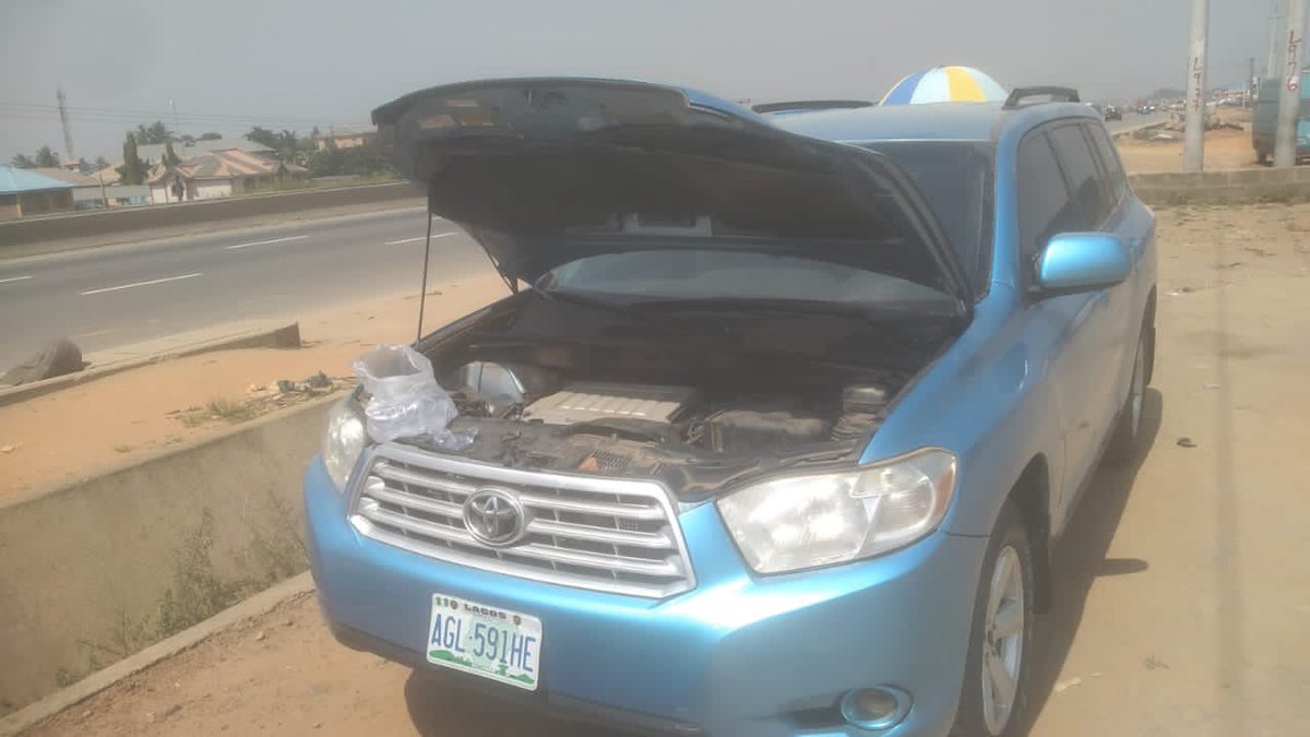 The only issues he had with his car were the suspension systems, he said he had replaced them repeatedly and multiple times in Lagos but they weren’t getting the faults and he wasn’t comfortable with the sounds coming from the car whenever he drives. He reached out to us and we