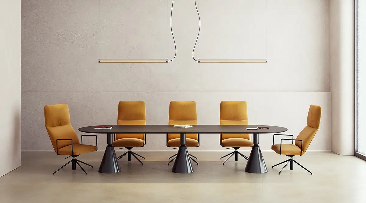Unleash the true potential of your meetings with Sancal Pion table. Perfect for brainstorming, collaboration, and productivity. Plus, its sleek design will elevate any workspace. Upgrade your conference room today by shopping on lomuarredi.com
#lomuarredi #officedesign