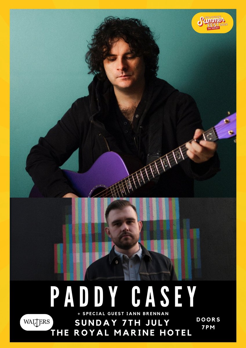 Delighted to announce this show. Very much looking forward to it. Grab your tickets here! @PaddyCaseyMusic surl.li/tucos
