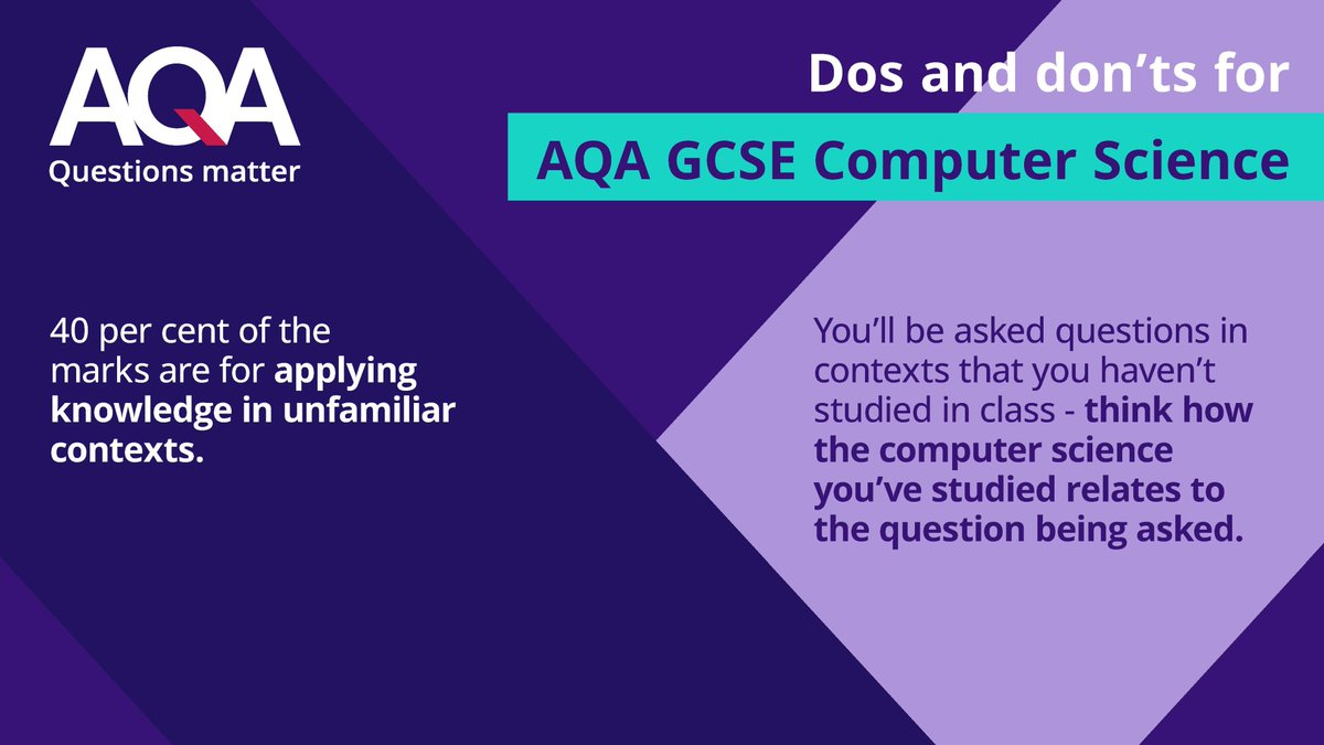 Need some expert tips for GCSE Computer Science? We’ve teamed up with @thestudentroom to help you revise > bit.ly/3wqZWyv