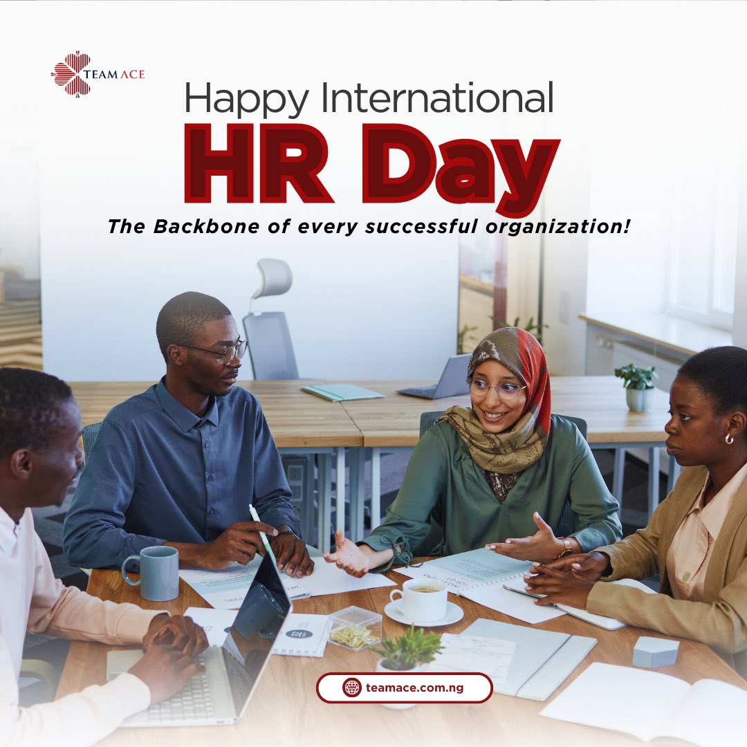 To all our HR colleagues and professionals, happy international Human Resources day! #teamace #humanresourceday #hrday #hrconsulting #hrcompany