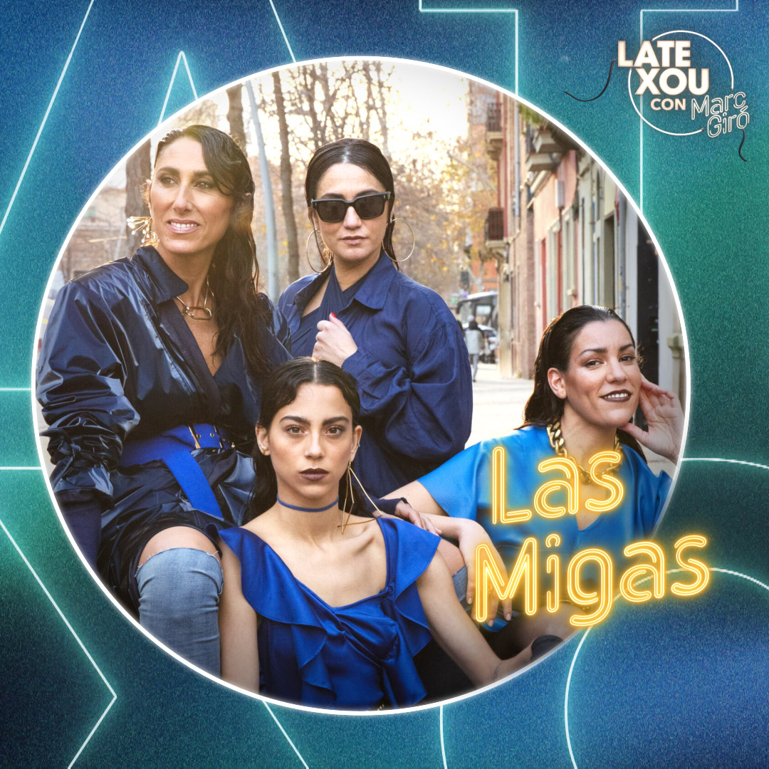 🪩 Se nos va a quedar un #LateXou con Marc Giró que va a ser la RE🍐, atiende: 🔸 La mismísima Belén Rueda 🔹 El jefazo @riverakiko 🔸 La compañera @IsaCalderonPB 🔹 La rumbita de @LAS_MIGAS 🔸 La musiquita de @BoysGiro y el saber estar de @LCabareteras 🗓️ #MARTES a las 20h