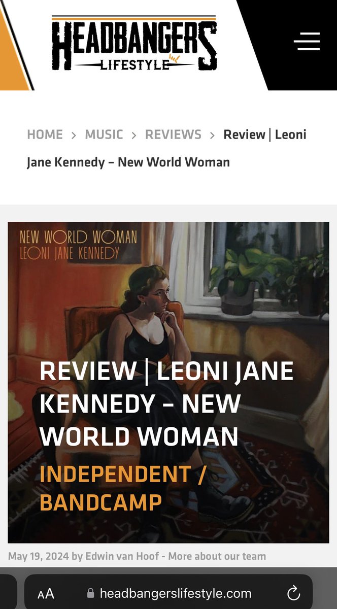 A fookin brilliant review! Thanks Edwin van Hoof - it wouldn’t have been the same without the help of Steve Brown, Eóin de Paor, Nick Andrew and all of the backers from Kickstarter supporting the costs🖤

headbangerslifestyle.com/music/reviews/…