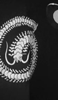 vikare06's tweet photo. The centipede banner in Kurosawa's "Throne of Blood" goes so hard https://t.co/CmOwdQ3xrQ