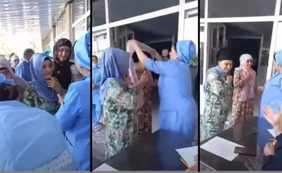 Islamic Republic of Tajakistan bans Hijab yesterday.