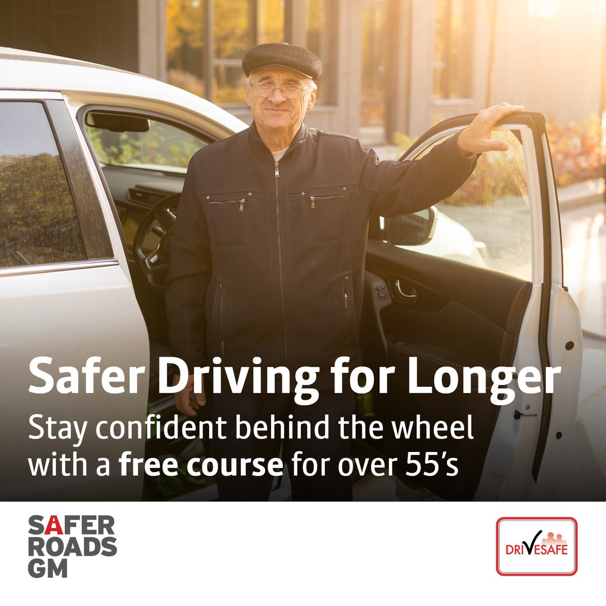 Sign up to one of our FREE Safer Driving for Longer courses if you want to: ✔️ Protect yourself on busy roads ✔️ Get the best efficiency from your car ✔️ Save on running costs Click here for more info and to sign up 👉 bit.ly/3QLGMhX