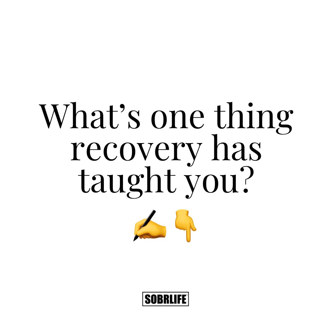 Every recovery lesson inspires someone’s journey. Let’s start a thread! #sobriety #RecoveryLife #RecoveryPosse