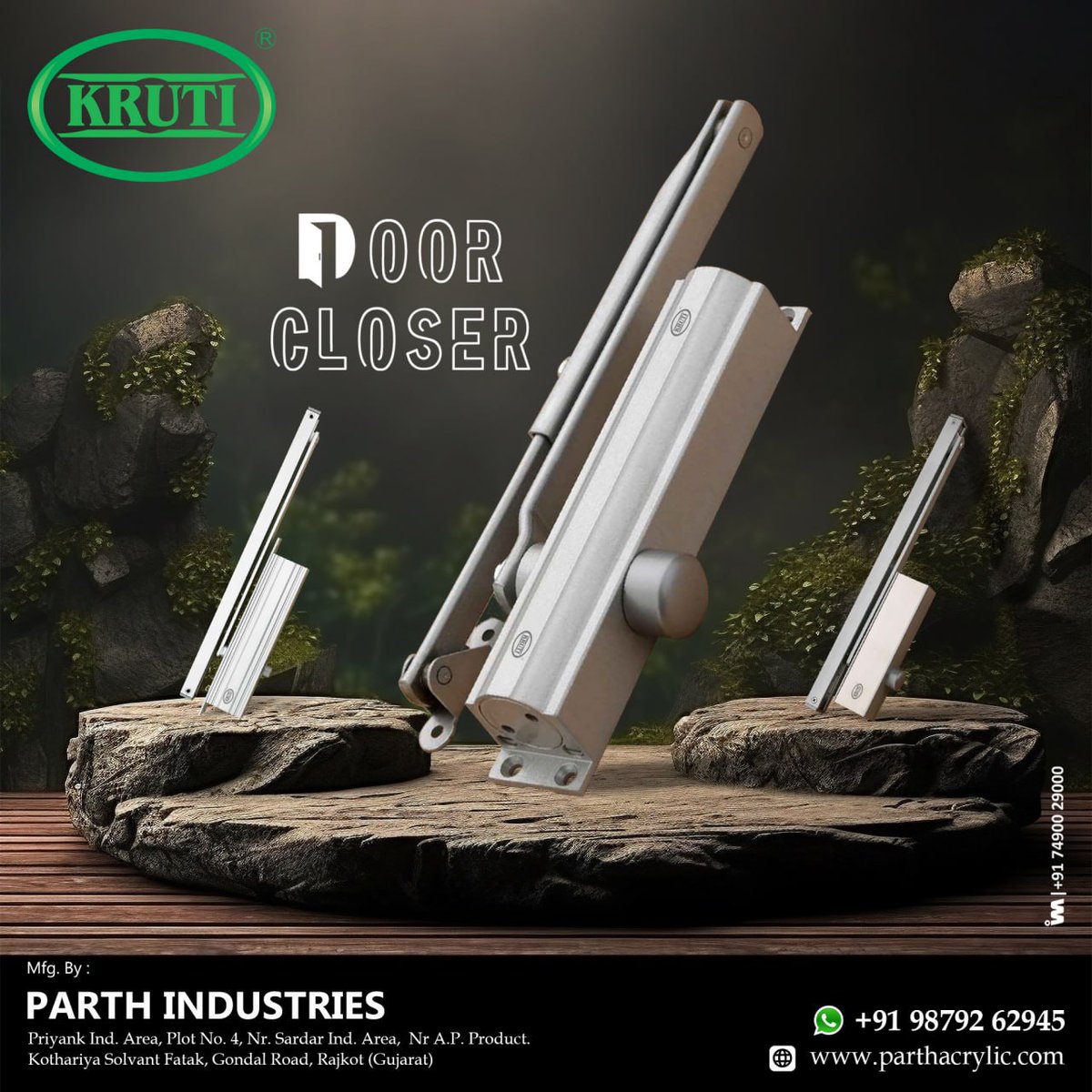 ibais_hardware's tweet image. PARTH INDUSTRIES - RAJKOT

For enquiry via WhatsApp click: 
ibais.biz/9879262945

Mr. Hiteshbhai Vasoya - 98792 62945
#DoorCloser #DoorMagnet #KeyStand #Khuti
.
@ibais_hardware