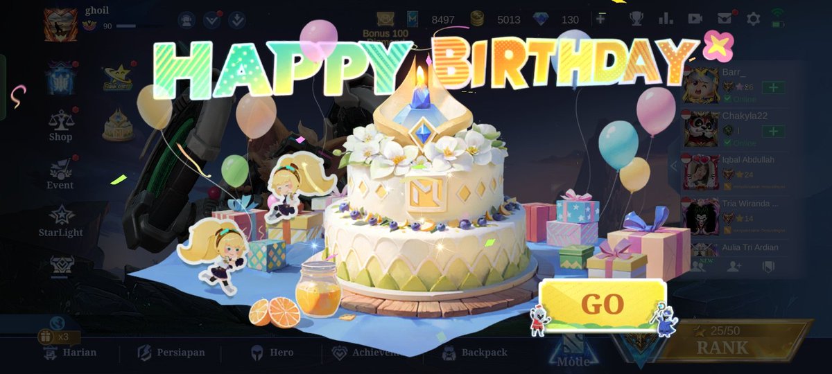 ghoil20's tweet photo. behh maciw mobile legend 😂 https://t.co/tgDV3dTxxW