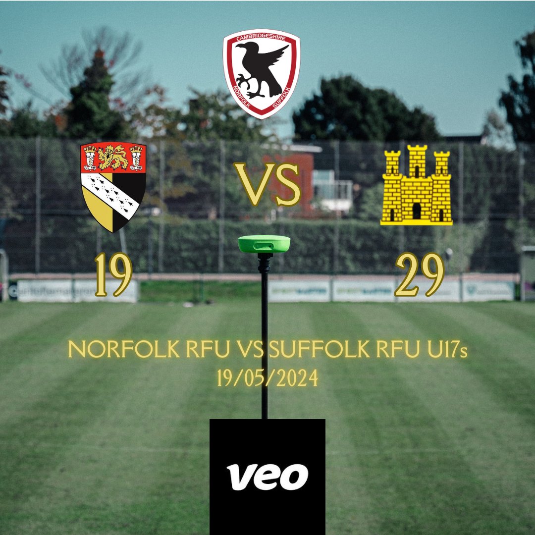 A gutsy performance from our U17s ended in a loss to a strong @suffolk_rugbyunion side. Here is the <a href="/veotechnologies/">Veo</a> footage. 
app.veo.co/matches/202405…