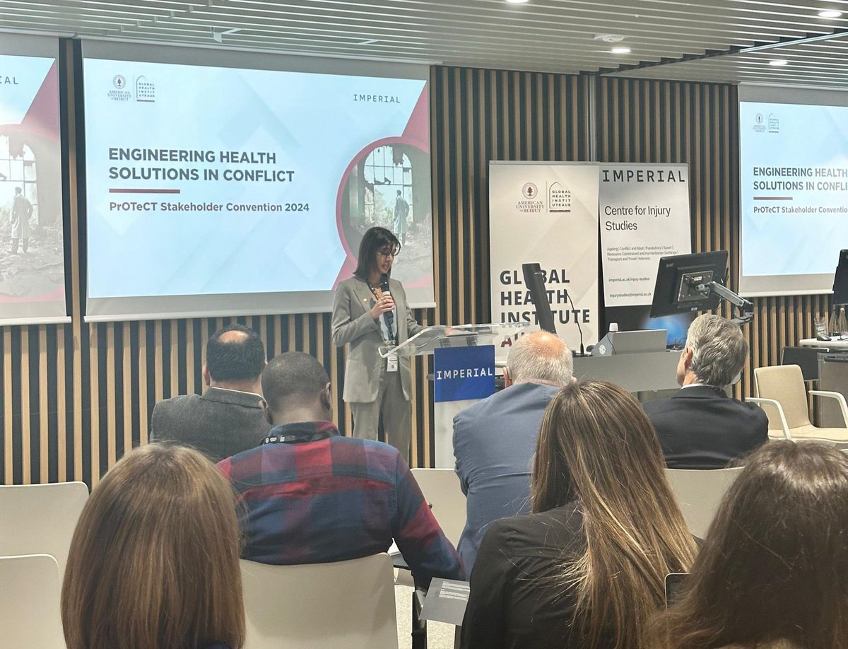 ⚠️ Live from the PrOTeCT Stakeholder Convention 2024!

Ms. Rasha Haddad, first Secretary at the <a href="/LebanonEmbUK/">Embassy of Lebanon London- UK</a>: 

In a world as fractured as ours, the importance of international collaboration in research and healthcare cannot be overstated. The partnership between the Global