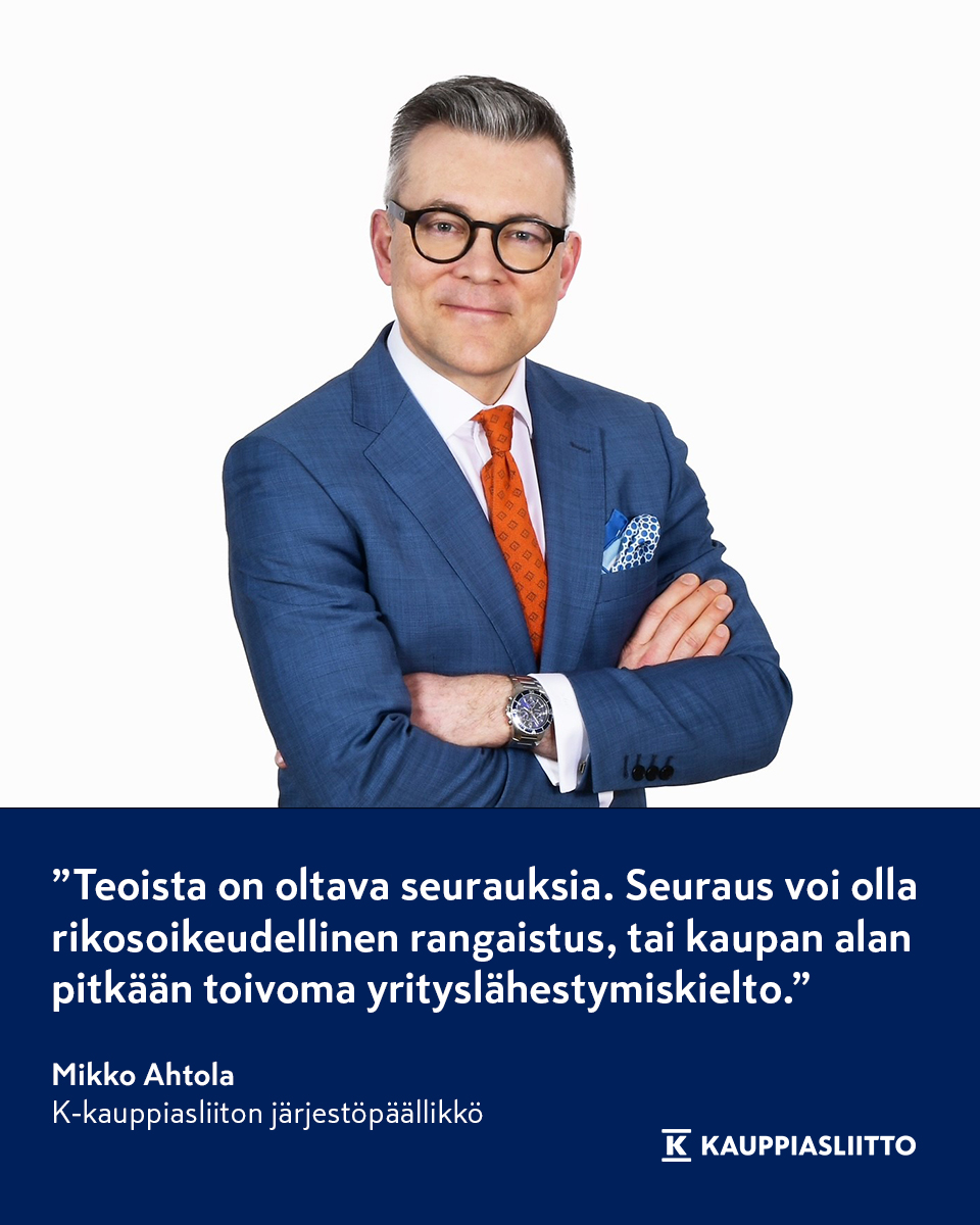 kkauppias's tweet photo. Myymälävarkaudet ovat valitettavasti kaupan arkipäivää ja niistä riittää keskusteltavaa – erityisesti silloin, kun rikoksesta ei seuraa rangaistusta.

@ahtolamikko_73 bloggaa, miksi näin käy ja miten yrityslähestymiskielto auttaisi asiaan.
➡️https://t.co/ty0oZaDs5K

#kkauppias https://t.co/lLvOOEz9sR