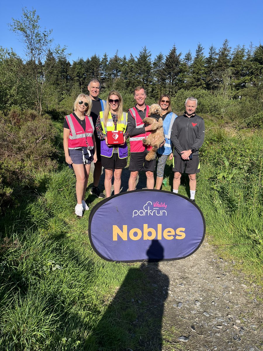 Nobles parkrun tweet media
