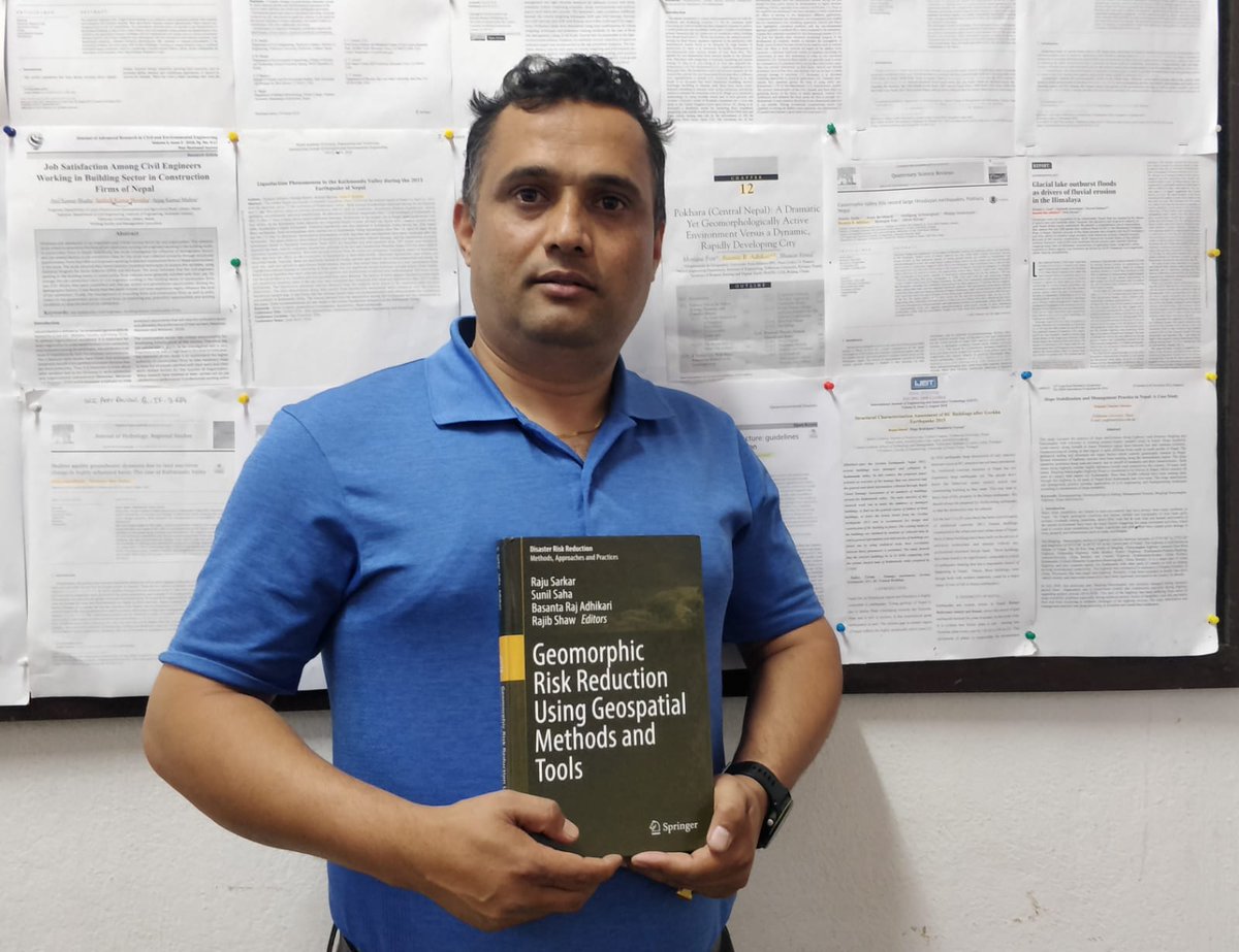 Finally, the book has been delivered with a 10% tax to the government. Featuring 16 chapters showcasing cutting-edge geospatial techniques in geomorphic hazard modeling and risk reduction.  #Geospatial #Geomorphology #HazardModeling #RiskReduction