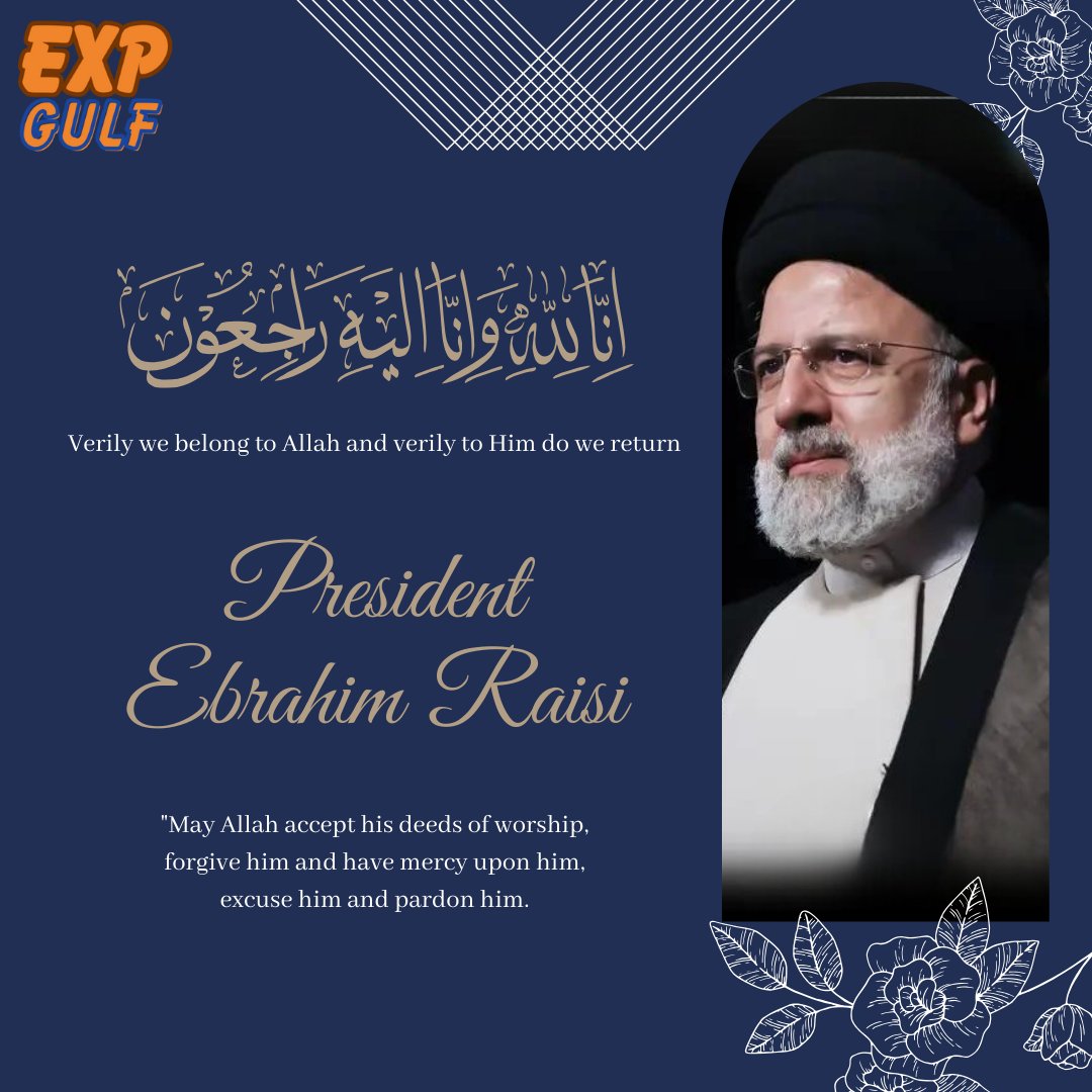 🖤 Our deepest condolences to #PresidentEbrahim Raisi and the people of #Iran during this time of sorrow. May you find strength and peace during this profound loss. 🕊️🖤

#ebrahimraisi #iran #iranianpresidentdeath #iranianpresident #crash #crashhelicopter #condolence #tehran
