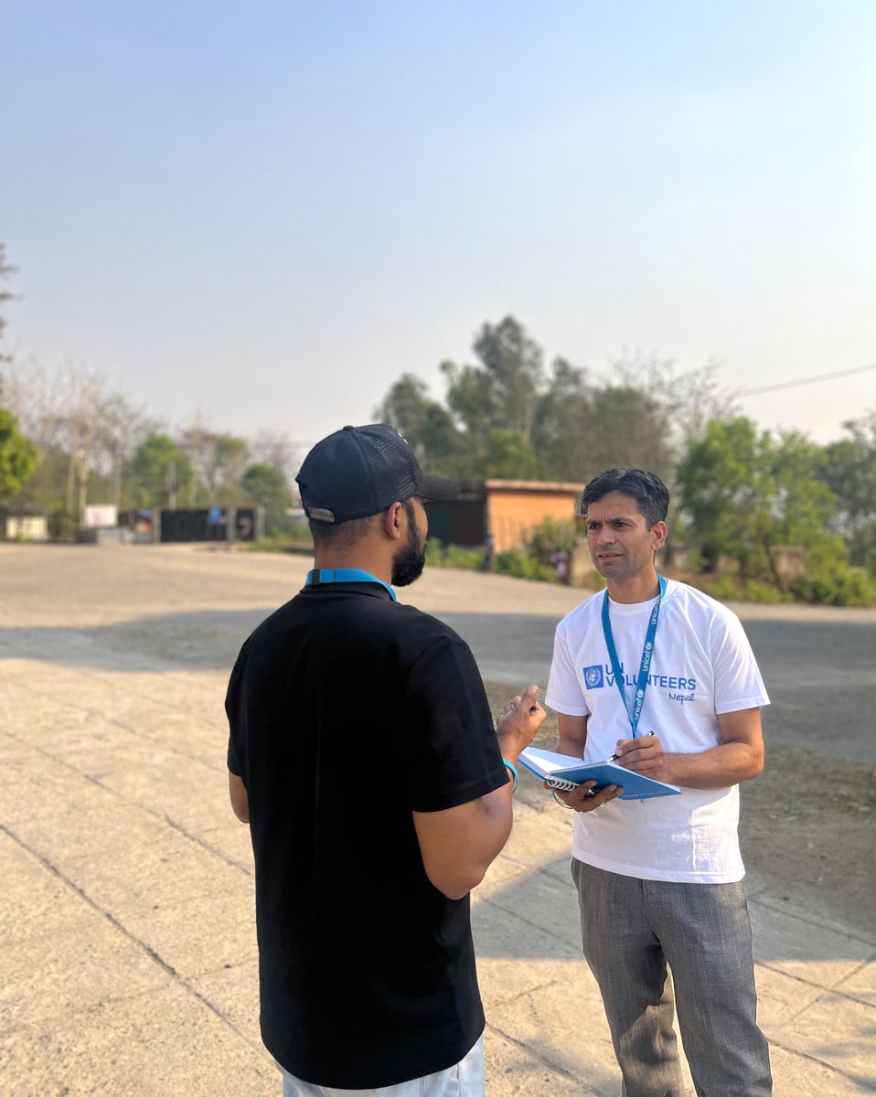 Meet Sitaram Rimal, #UNVolunteer Specialist with @unicef_nepal. 
As a Social Behaviour Change Officer, Sitaram advances #immunization and #childhealth in Nepal, supports local governments with training, fosters coordination, and aids partners in health initiatives. #HealthForAll