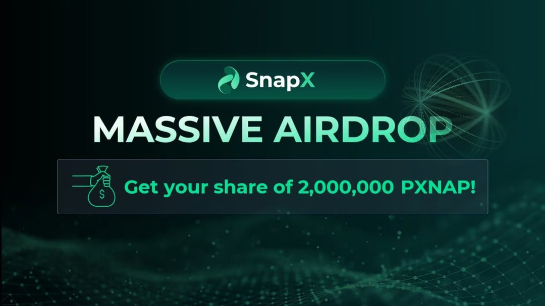 New airdrop: SnapX (PXNAP) Total Reward: 2 Million PXNAP Rate: ⭐️⭐️⭐️⭐️ Winners: 2,000 Random & Top 100 Distribution: within a week after airdrop ends Airdrop Link: gleam.io/qyWv5/snapx-ex… #Airdrop #Airdrops #Airdropinspector #MATIC #Polygon #SnapX #PXNAP #GleamAirdrop