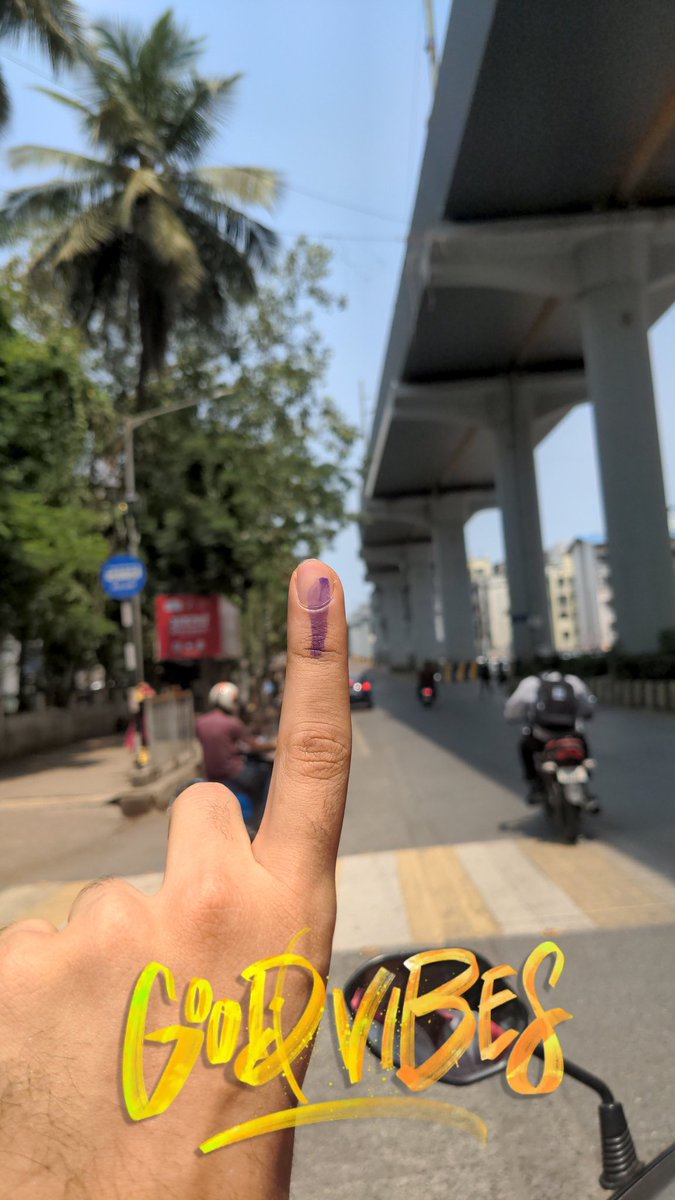 AlphaTraderYash's tweet photo. I did mine, did you do yours? 

#LokSabhaElctions2024 #voted #LokshabhaElections2024 #BullishSignals #traders https://t.co/ECpDGk0p7g