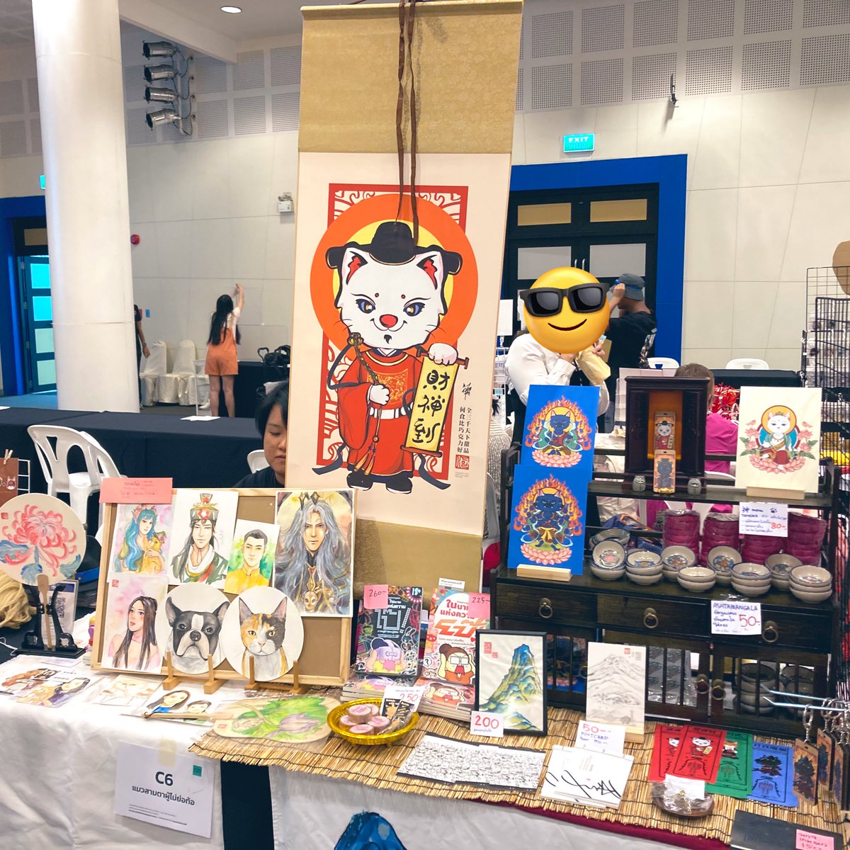 Fengyun_Xiao's tweet photo. #CCC1 #CircleCon
พึ่งเห็นว่าเขาก็มีแทค อฟช.5555
คุมเฟิงจากร้าน HFDESIGNเองค่ะะ ขอบคุณทุกคนที่แวบมาอุดหนุนนะคะ 🥺 มางานครั้งนี้ว่าจะมาลองดู เพราะปกติไม่ค่อยได้ออกร้านในงานคอสเท่าไหร่ แต่ได้รับการตอบรับต้อนรับอันอบอุ่นมากมายเลยทีเดียว
ヽ(;▽;)ノ https://t.co/K8nZvxJ2lk