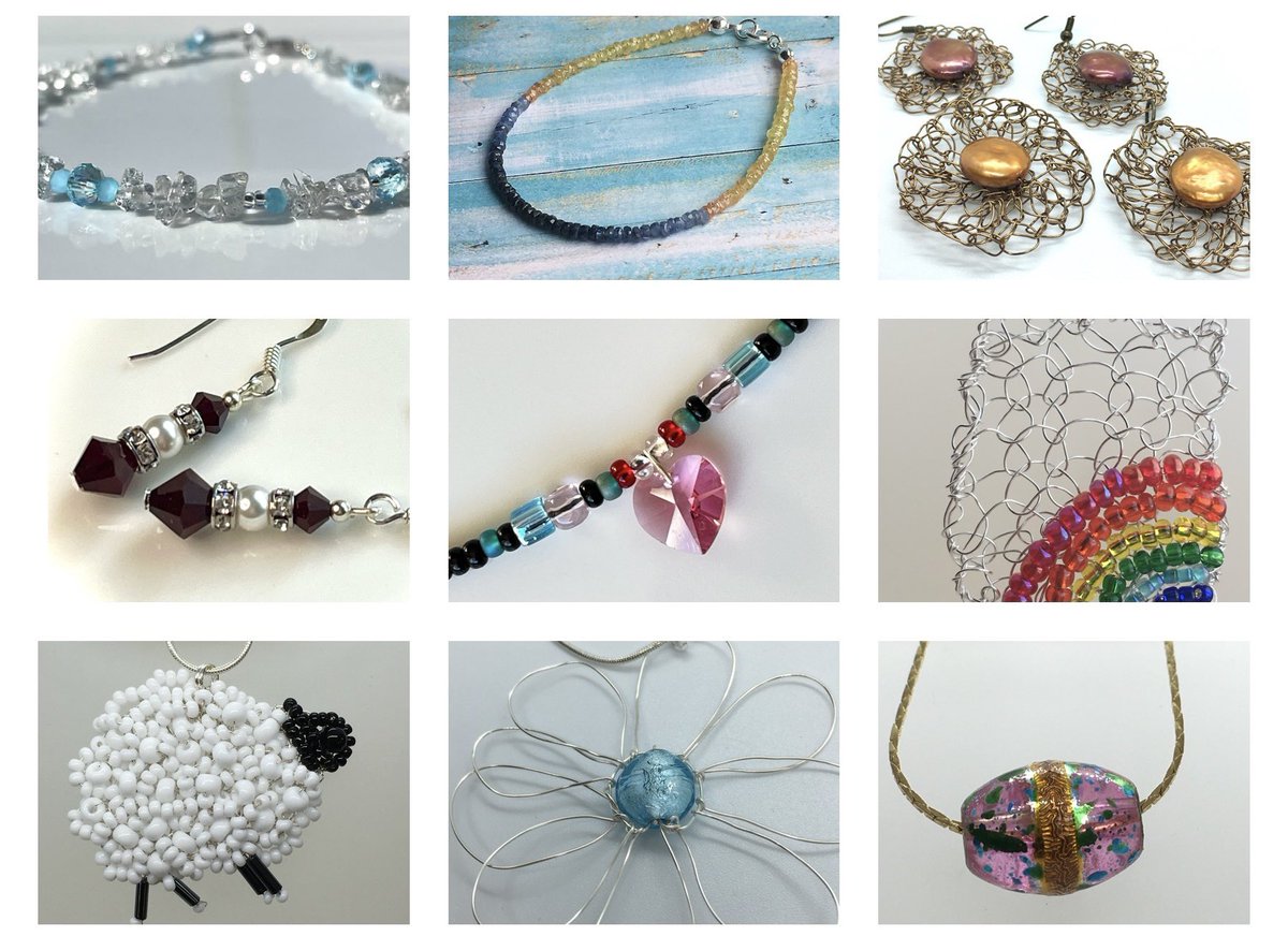 I am a bead jewellery designer maker. I make beautiful jewellery for all occasions. Casual everyday wear to elegant evening. Bridal or festival wear, garden party or office - with jewellery available to buy off the shelf or made bespoke. Workshops & restringing #earlybiz #mhhsbd
